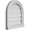 Ekena Millwork Round Top Surface Mount PVC Gable Vent: Functional, w/ 2"W x 2"P Brickmould Sill Frame, 16"W x 18"H GVPRT16X1803SF - alternate 4
